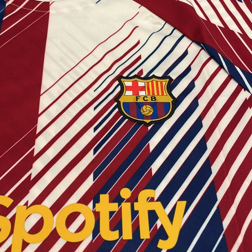 Nike Barcelona Pre Match Home Training Jersey 23/24 men size L BNWT - Picture 2 of 6